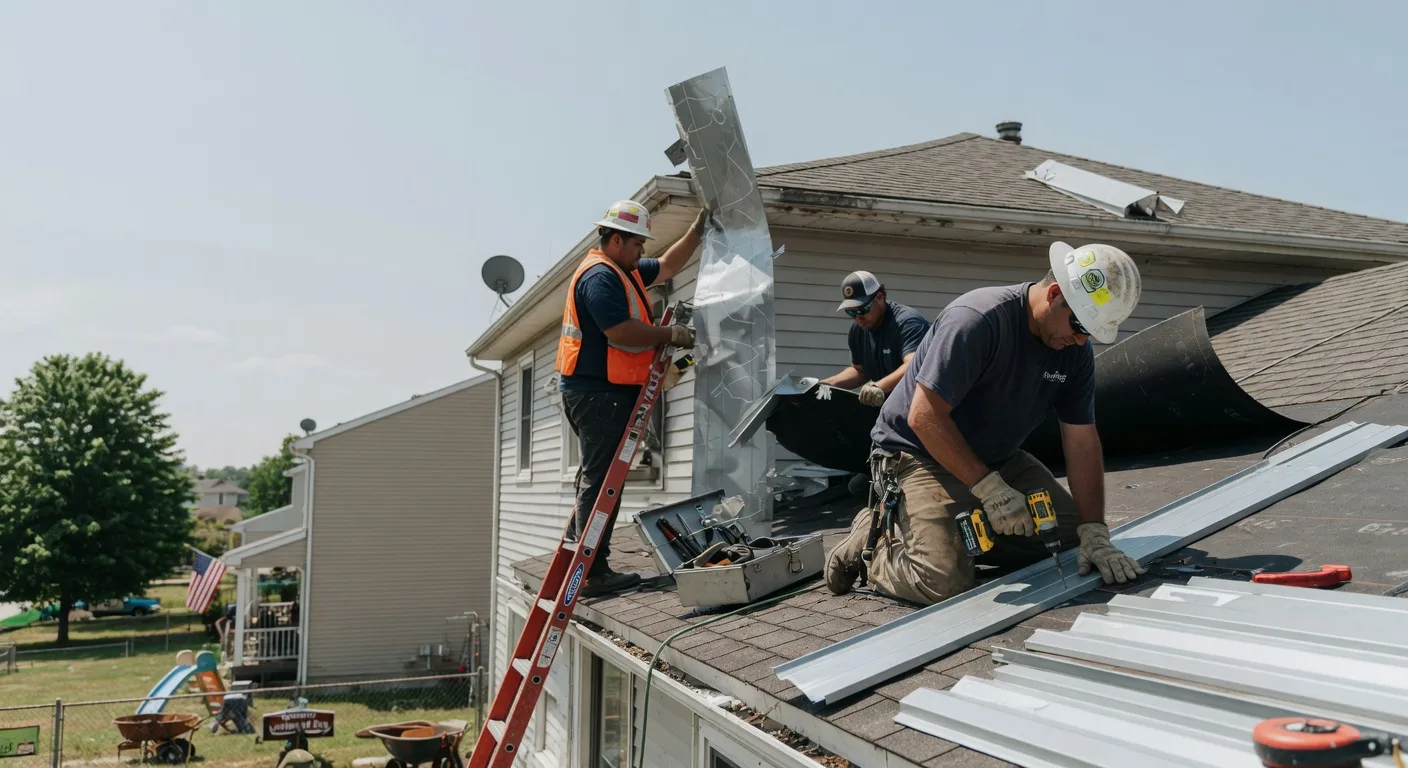 Metal Roofing Installation in Wingate, TX near me